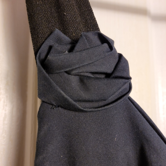 Prada - Navy Blue Mid Length Dress - Picture 4 of 4